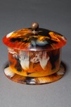 Beautiful Catalin Bakelite Box in Rare ”End of Day” Color