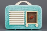 Catalin General Television 591 Radio in Turquoise Blue - Rare