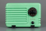 Detrola ’Pee-Wee’ Radio Model 218 in Mint Green Plaskon