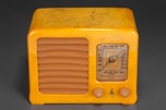 Emerson BM258 Big Miracle Catalin Radio in Warm Yellow w/ Tan