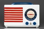 Polar White Emerson ’Patriot’ 400 Catalin Radio - Bel Geddes Design