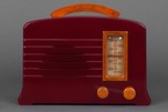 Espey Catalin Radio in Plum with Butterscotch - Exceedingly Rare