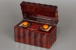 Catalin ’Jewel Box’ General Electric Radio L622 Translucent Tortoise Catalin