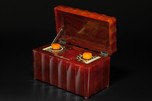 General Electric Radio L622 Catalin ’Jewel Box’ Translucent Tortoise Catalin