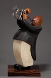 Stylized Art Deco Jazz Musician Sculpture Hagenauer Attribution