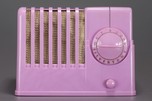 Silvertone 4511 ’Election’ Plaskon Radio in Lavender - Rare