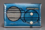 Sparton ’Cloisonné’ Model 500C Catalin Radio with Blue Front