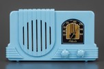 Blue Plaskon Addison 2 &rsquo;Waterfall&rsquo; Radio - Rare Beauty