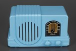 Blue Plaskon Addison 2 &rsquo;Waterfall&rsquo; Radio - Rare Beauty