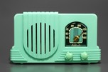 Green Plaskon Addison 2 ’Waterfall’ Radio - Rare Beauty