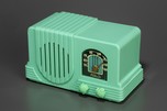 Green Plaskon Addison 2 ’Waterfall’ Radio - Rare Beauty