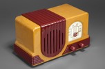 Addison 2 Waterfall Bakelite Radio - Peanut Butter + Maroon