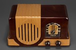 Addison 2 Waterfall Bakelite Radio - Brown + Peanut Butter