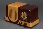 Addison 2 Waterfall Bakelite Radio - Brown + Peanut Butter