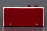 Raspberry + Ivory Trim Addison 2 &rsquo;Waterfall&rsquo; Plaskon Radio