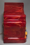 Addison 5 Catalin Radio ’Courthouse’ Oxblood Red + Yellow