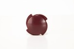Addison 5 &rsquo;Courthouse&rsquo; Catalin Radio Knob - Original Maroon