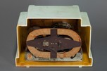Addison 5 Catalin Radio &rsquo;Courthouse&rsquo; Pistachio + Plum - Stunning