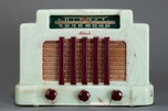 Addison 5 Catalin Radio &rsquo;Courthouse&rsquo; Pistachio + Plum - Stunning