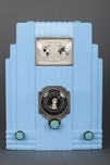 Air King ’Skyscraper’ Radio Model 66 in Blue - Harold Van Doren