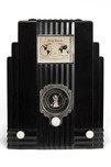 Air King ’Skyscraper’ Radio Model 66 in Black - Harold Van Doren