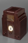 Air King ’Skyscraper’ Radio Model 66 in Marbleized Brown - Harold Van Doren