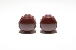 Air King &rdquo;Duchess&rdquo; A-600 Catalin Radio Knobs - Original Maroon Pair