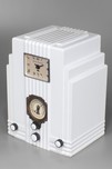 Air King ’Skyscraper’ Model 66 radio in Pure White - Harold Van Doren