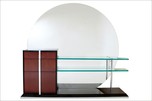 Art Deco Console Vanity Attributed to Donald Deskey