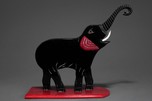 Figural Bakelite Catalin Elephant Cigarette Dispenser