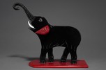 Figural Bakelite Catalin Elephant Cigarette Dispenser