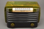 Bendix 526C Catalin Radio in Green with Black