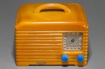 BesTone 601 Catalin Radio in Butterscotch - Stunning Rarity