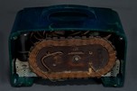 Catalin Emerson EP-375 &rdquo;5+1&rdquo; Radio in Lapis Lazuli Blue with Handle