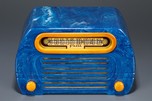 Fada 652 Temple Lapis-Lazuli Blue Catalin Radio - Great Swirls