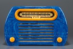 Fada 652 Temple Lapis-Lazuli Blue Catalin Radio - Great Swirls