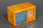 Yellow Catalin with Lapis Lazuli FADA 5F60 Radio