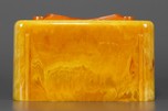 Awesome Sand with Butterscotch Catalin Sentinel &rsquo;Wavy Grill&rsquo; 284 Radio