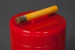 Catalin Bakelite ”Cigarette” Box in Bright Red