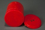 Catalin Bakelite ”Cigarette” Box in Bright Red