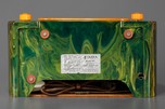 Highly Swirled Blue FADA 652 &rsquo;Temple&rsquo; Catalin Radio