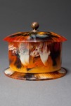 Beautiful Catalin Bakelite Box in Rare ”End of Day” Color