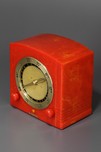 Red Kadette &rsquo;Clockette&rsquo; K27 Catalin Radio - Bright