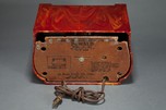 Catalin DeWald A-501 &rdquo;Lyre&rdquo; Radio in Highly Marbleized Oxblood Red