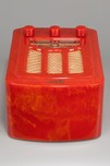 Emerson AU-190 ’Tombstone’ Catalin Radio in Bright Red
