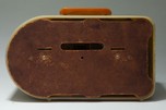 Catalin FADA 1000 Radio &rdquo;Bullet&rdquo; Art Deco Streamliner in Onyx + Butterscotch