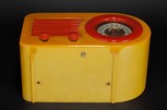 FADA 1000 Insert Grill ’Bullet’ Catalin Radio Butterscotch + Red - Rare