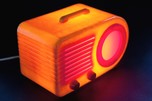 Catalin FADA ”Radio-Lite” Bullet Model 1000 Seldom Seen Display Piece