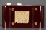 Fada 700 &rsquo;Cloud&rsquo; Catalin Radio in Maroon with Ivory