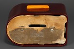 Insert Grill FADA 1000 Bullet Catalin Radio in Maroon + Yellow